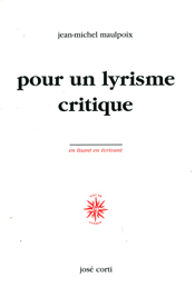 Résultat de recherche d'images pour "maulpoix critique de la poésie"